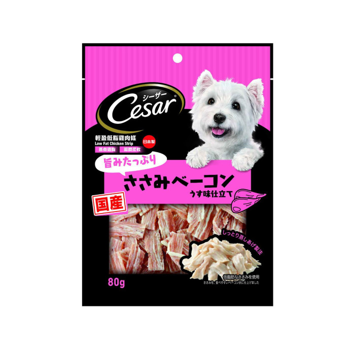 Cesar® Japan 國產雞肉里脊 培根塊 80g